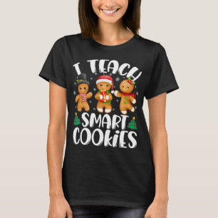 Camiseta Ensino Biscoitos Inteligentes Doces de Natal