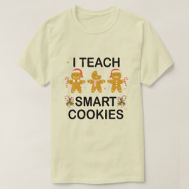 Camiseta Ensino Biscoitos Inteligentes Engraçados De Volta