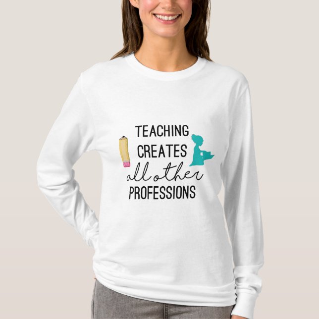 Camiseta Ensino Cria Profissões (Frente)