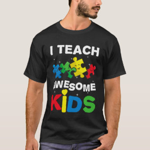 Camiseta Ensino Crianças Incríveis Autismo Sensibilização P