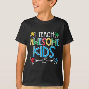 Camiseta Ensino Crianças Incríveis Autismo Sensibilização P