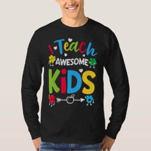 Camiseta Ensino Crianças Incríveis Autismo Sensibilização P