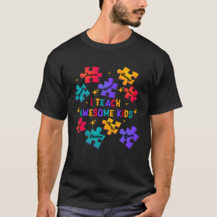 Camiseta Ensino Crianças Incríveis Autismo Teto Especial de