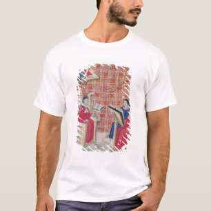Camiseta Ensino das partes diferentes do ser humano