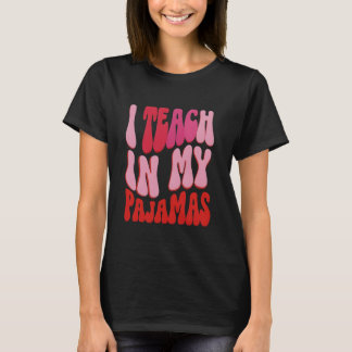 Camiseta Ensino de casa engraçado Mãe Design, Ensino meu pi