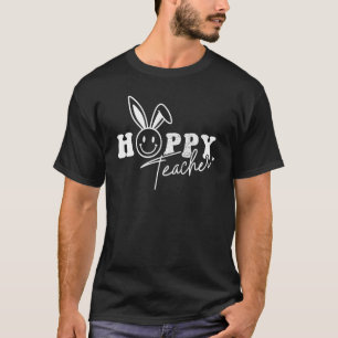 Camiseta Ensino de colheita de Felz pascoa de coelho da Pás