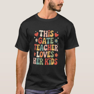 Camiseta Ensino de Ed Dotados, Esta Professora Gate Ama Seu