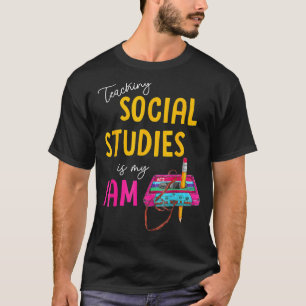 Camiseta Ensino De Estudos Sociais É O Meu Empenho De Volta