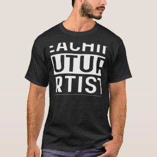 Camiseta Ensino de futuros artistas Escola de Estudantes de