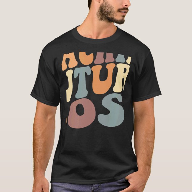 Camiseta Ensino de futuros artistas retrô-docentes Bos (Frente)
