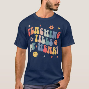 Camiseta Ensino De Groovy Enche Minha Vida De Professor De