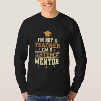 Camiseta Ensino de STEM Amante da Ciência Educação STEM Ens