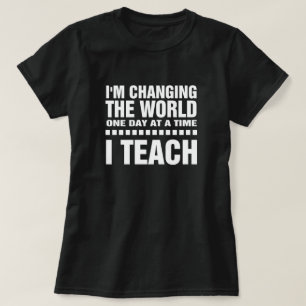 Camiseta Ensino   design de tipografia T-Shirts