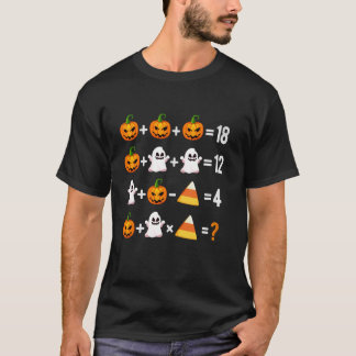 Camiseta Ensino do Dia das Bruxas na Ordem de Operações