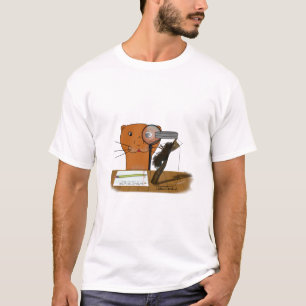 Camiseta Ensino domiciliar Oliver A Lontra - A Lagarta