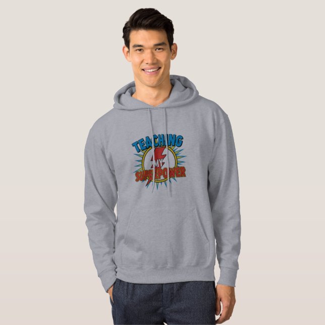 Camiseta Ensino é Meu Superpoder - Professor Engra (Frente Completa)