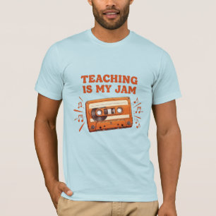 Camiseta Ensino É Minha Paixão Fita Cassete Retro