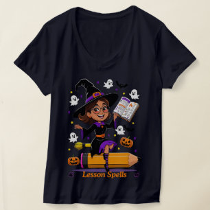 Camiseta Ensino é um Grito Total – Professor de Halloween D