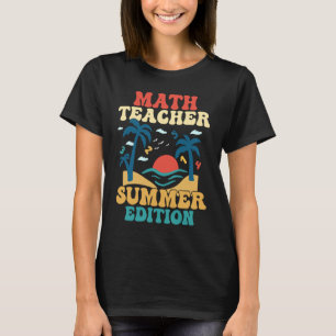 Camiseta Ensino Escolar de Professores de Matemática na Edi