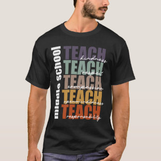 Camiseta Ensino Fundamental Ensina Professor do Ensino Fund