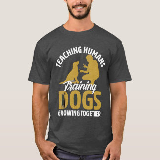 Camiseta Ensino Humanjando Cães Engordando Cachorros Cachor