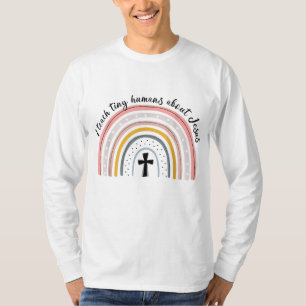 Camiseta Ensino Humanos Pequenos Sobre Jesus Professora Apr