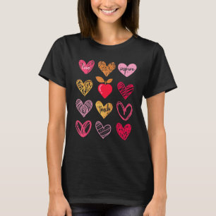 Camiseta Ensino Inspire Amor Lápis Flor-Leopardo L