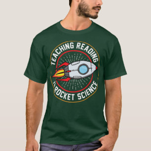 Camiseta Ensino Leitura É Ensino Especial De Ciência De Fog