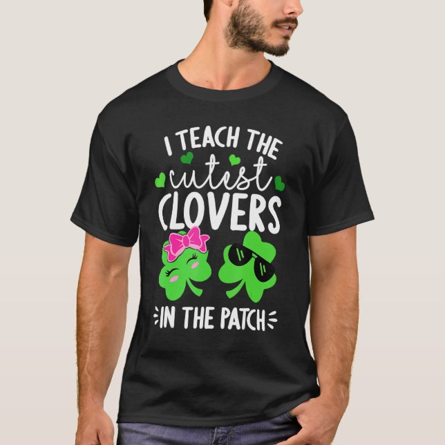 Camiseta Ensino O C Mais Perto No Patch St Patricks Da (Frente)