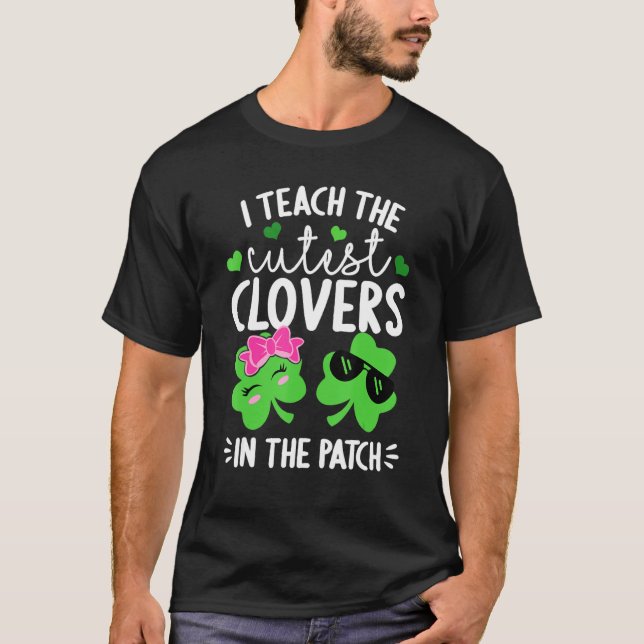 Camiseta Ensino O C Mais Perto No Patch St Patricks Da (Frente)