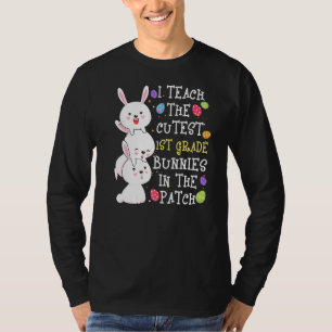 Camiseta Ensino O Mais Coroado Sabor De Bunnies Da Classe 1