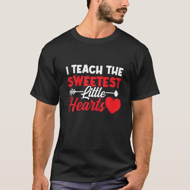 Camiseta Ensino O Mais Doce Professor De Arco Arco-Íris Val (Frente)