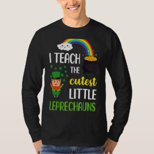 Camiseta Ensino O Pequeno Leprechaun St Patricicks D