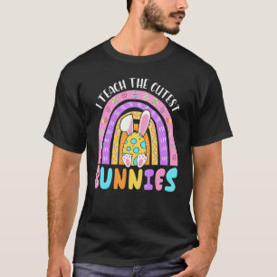 Camiseta Ensino O Professor Mais Bonito De Bunnies Cute Rai