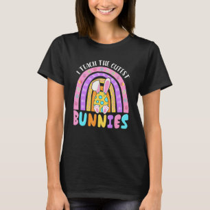 Camiseta Ensino O Professor Mais Bonito De Bunnies Cute Rai