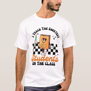 Camiseta Ensino Os Estudantes Mais Doces   Professora