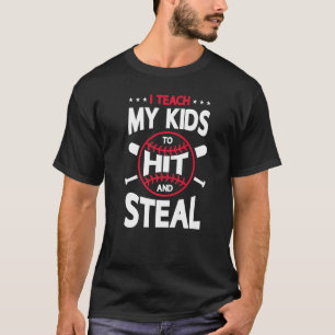 Camiseta Ensino Os Meus Filhos A Atacar E Roubar O Jogador