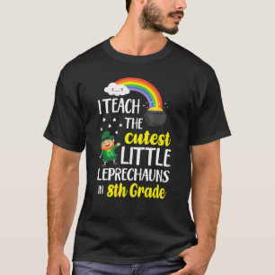 Camiseta Ensino Os Pequenos Leprechos Mais Pobres Do 8º Gra