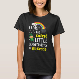Camiseta Ensino Os Pequenos Leprechos Mais Pobres Do 8º Gra