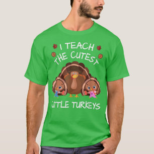 Camiseta Ensino Os Pequenos Perus Para O Professor