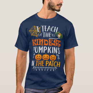 Camiseta Ensino Os Pumpkins Mais Bonitos Na Professora De P