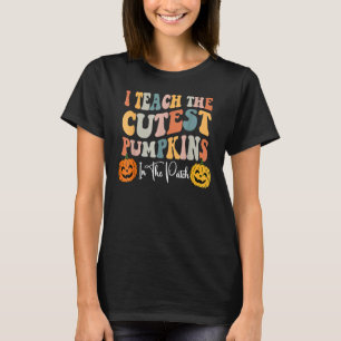 Camiseta Ensino Os Pumpkins Mais Bonitos No Ensino Do Patch