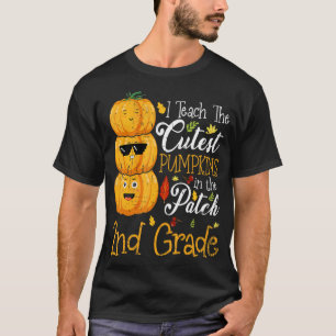 Camiseta Ensino Os Pumpkins Mais Bonitos No Grau De segundo