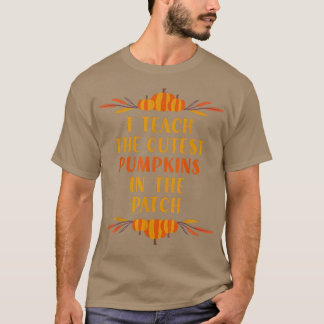 Camiseta Ensino Os Pumpkins Mais Bonitos No Patch