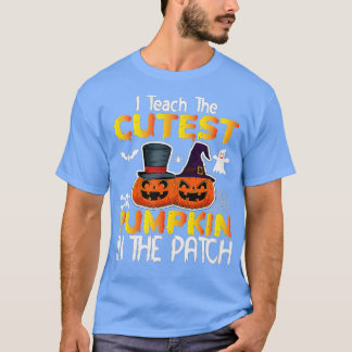 Camiseta Ensino os Pumpkins mais fofos no Patch, Professor 
