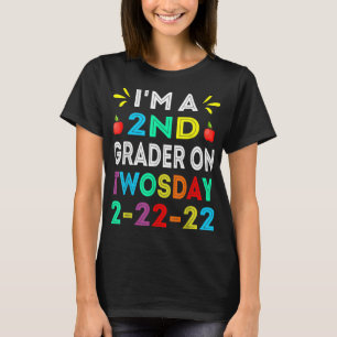 Camiseta Ensino para a 2ª Série na Twosday 2-22-22