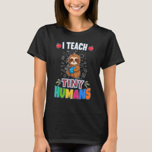 Camiseta Ensino Pequeno Humano Professor Primário Cla