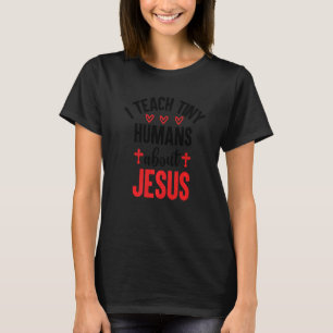 Camiseta Ensino Pequenos Humanos Sobre Jesus 15