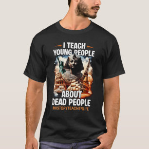 Camiseta Ensino Pessoas Jovens Sobre O Tea De História Do M