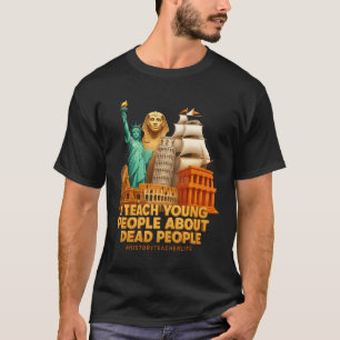 Camiseta Ensino Pessoas Jovens Sobre O Tea De História Do M